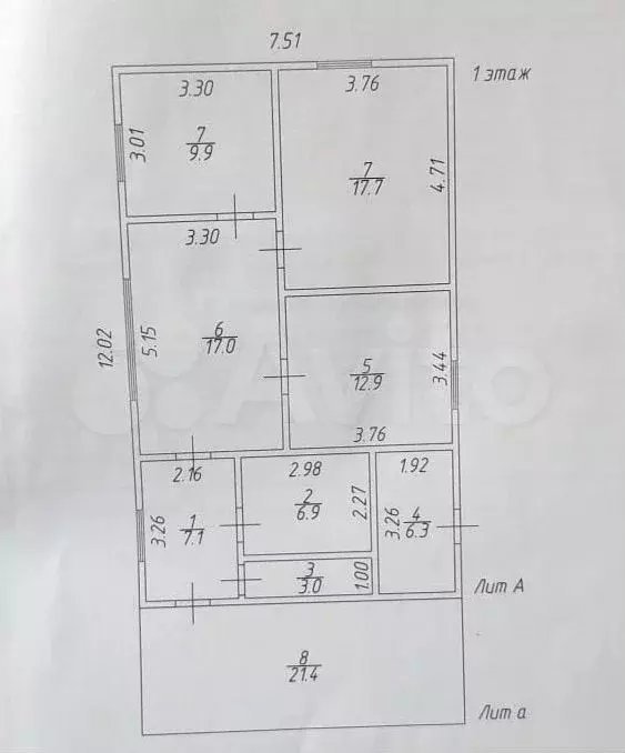 Дом 81 м на участке 8 сот. - Фото 0