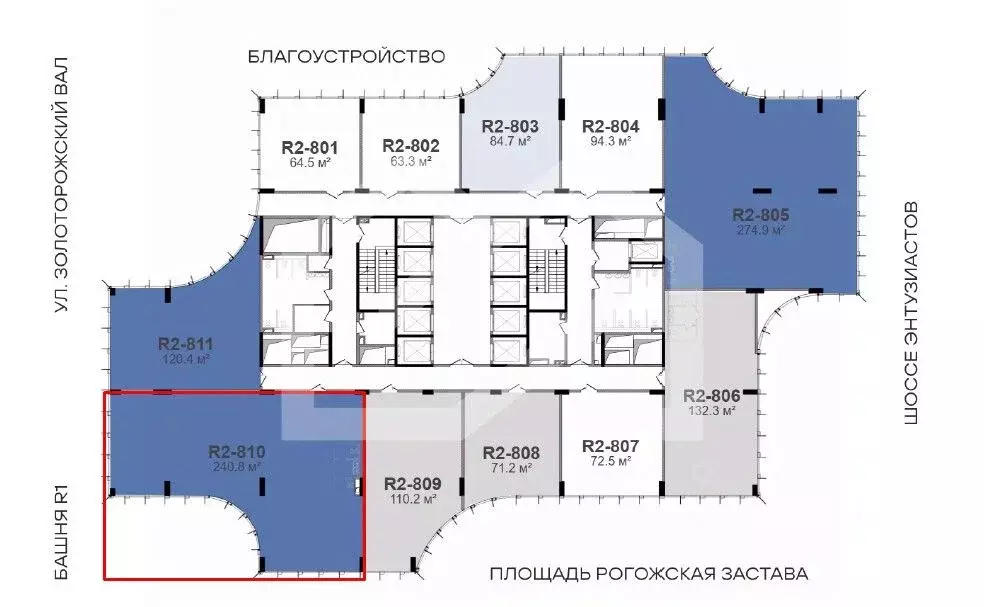 Офис в Москва ул. Золоторожский Вал, 11С1 (241 м) - Фото 1