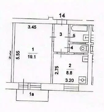 1-к кв. Москва Петровско-Разумовский проезд, 24К18 (36.0 м) - Фото 0