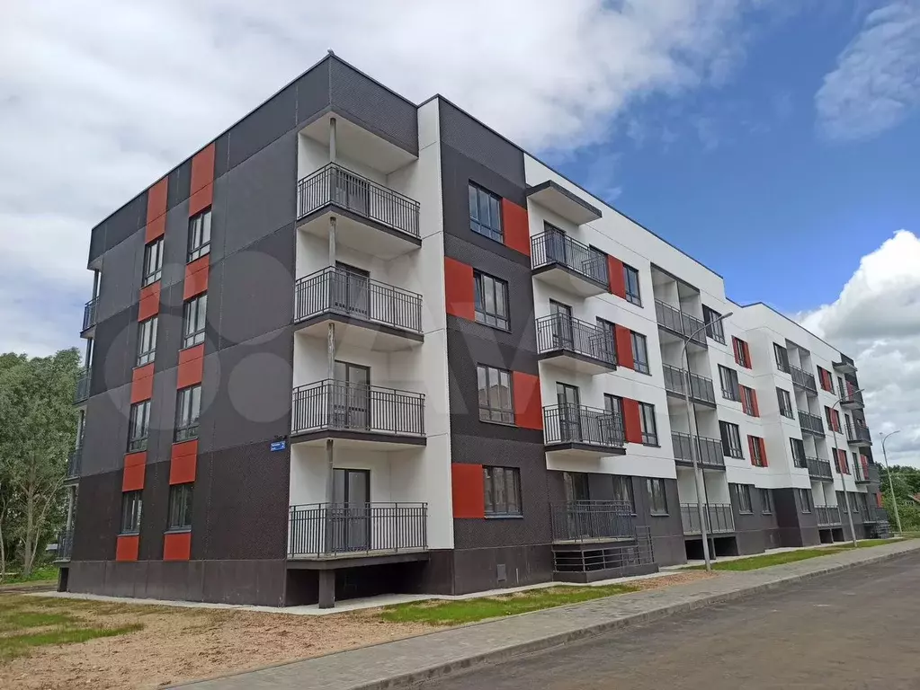 1-к. квартира, 44,6 м, 1/4 эт. - Фото 1