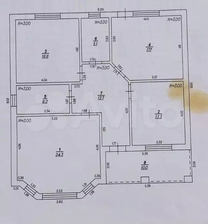 Дом 106,9 м на участке 11,3 сот. - Фото 0