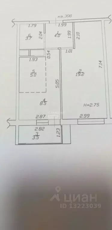 1-к кв. Краснодарский край, Анапа ул. Омелькова, 93 (44.0 м) - Фото 1