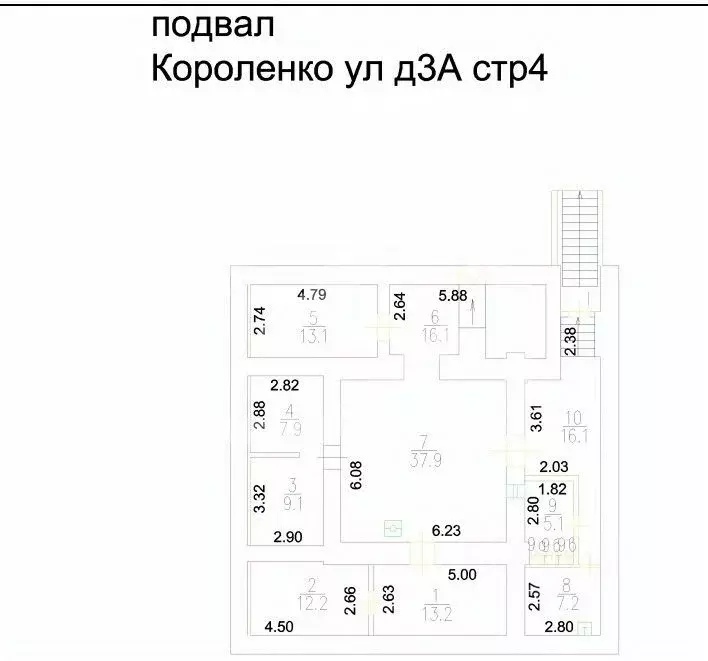 Помещение свободного назначения в Москва ул. Короленко, 3АС4 (483 м) - Фото 2
