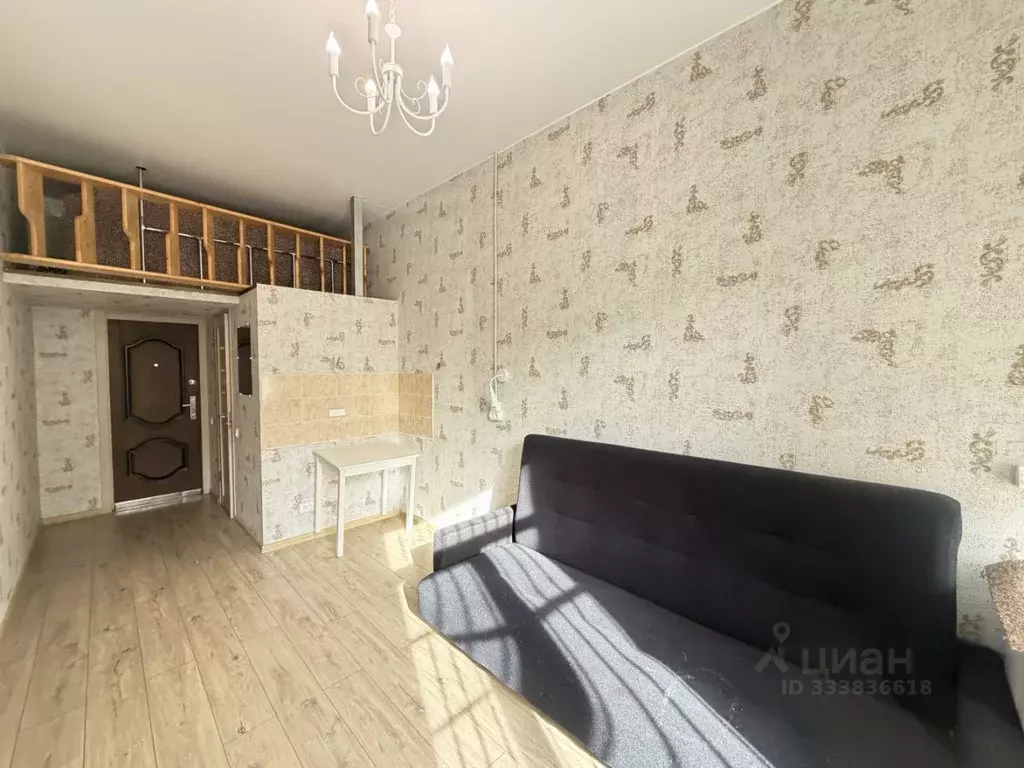 Студия Санкт-Петербург Съезжинская ул., 27 (18.6 м) - Фото 1