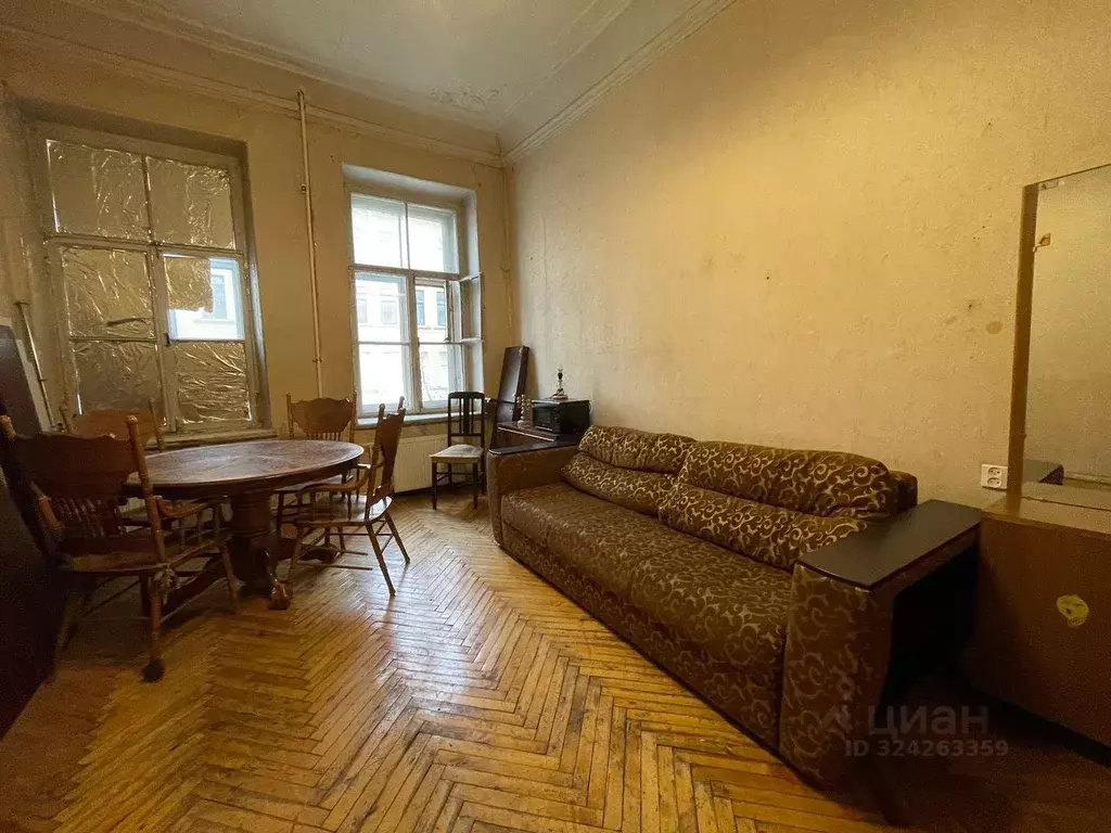 Комната Санкт-Петербург Манежный пер., 15-17 (21.4 м) - Фото 1