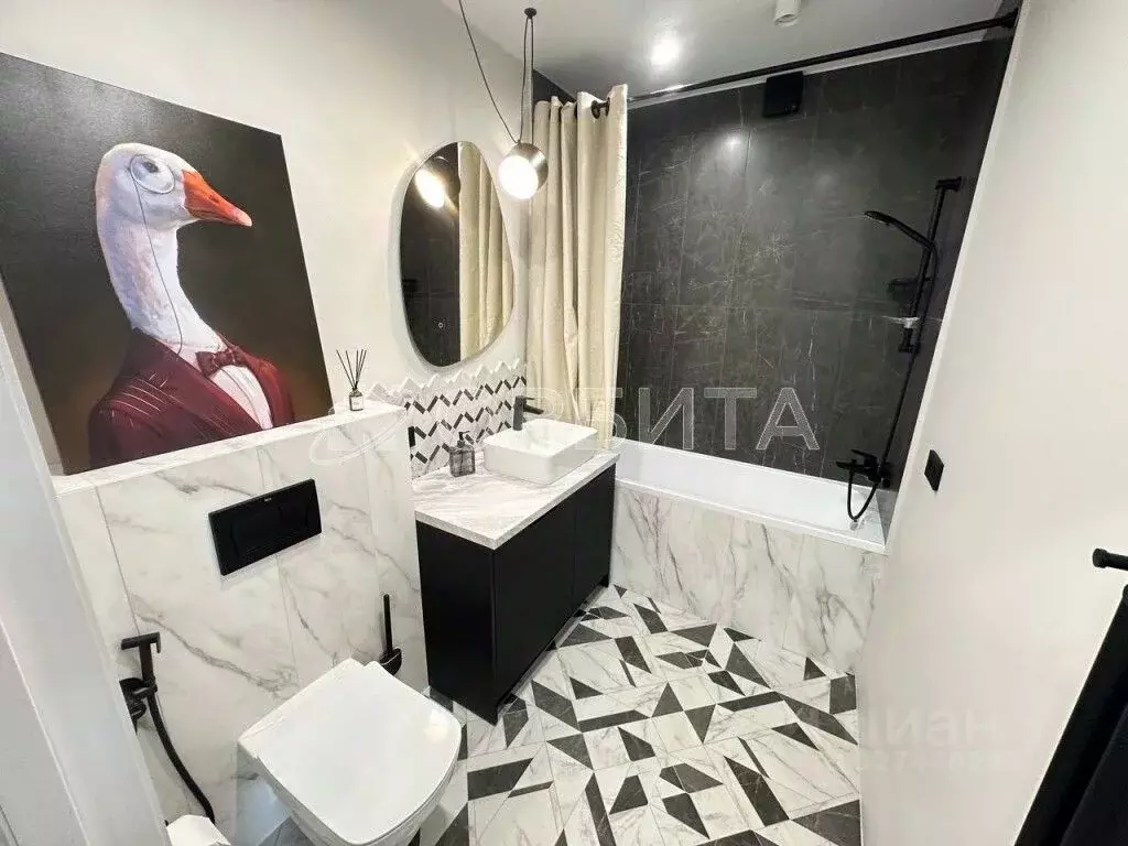 1-к кв. Тюменская область, Тюмень ул. Пожарных и Спасателей, 14 (43.5 ... - Фото 2