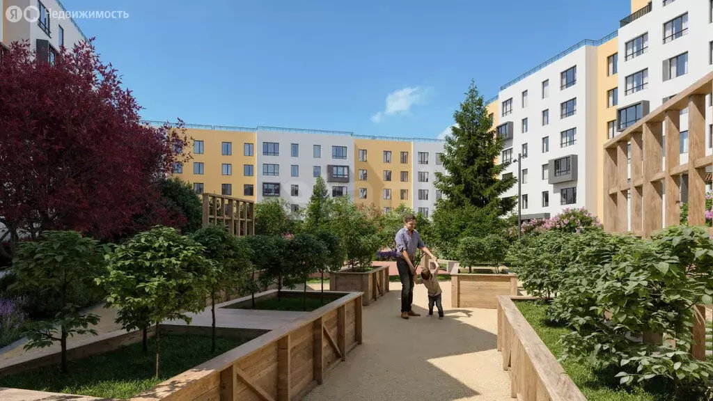 2-комнатная квартира: Курган, жилой район Заозёрный, микрорайон 6А, 27 ... - Фото 2