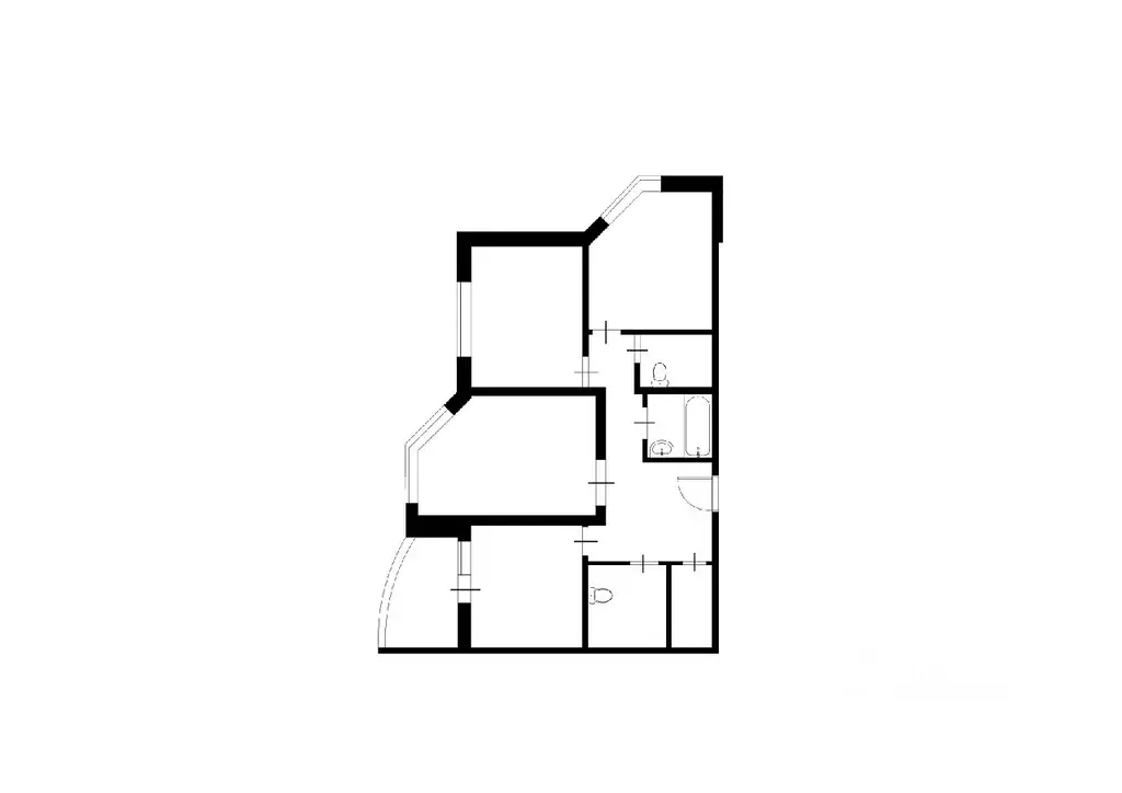 3-к кв. Москва ул. Бутлерова, 4К1 (75.5 м) - Фото 1