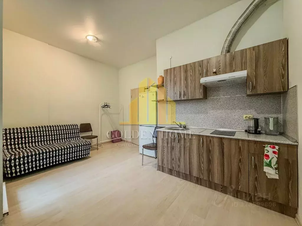 Студия Санкт-Петербург ул. Крыленко, 1к1с5 (27.0 м) - Фото 1