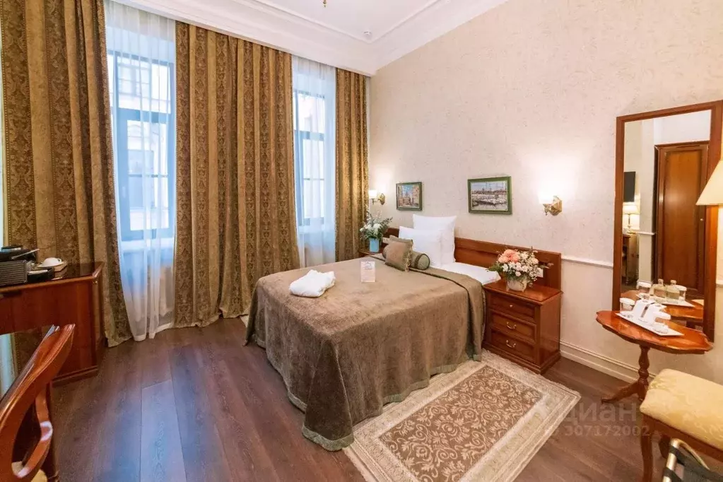 Комната Санкт-Петербург Миллионная ул., 10 (18.0 м) - Фото 1