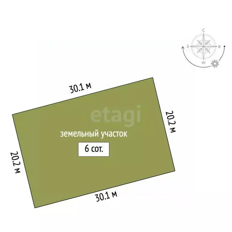 Участок в Крым, Симферопольский район, Родниковское с/пос, Содружество ... - Фото 2