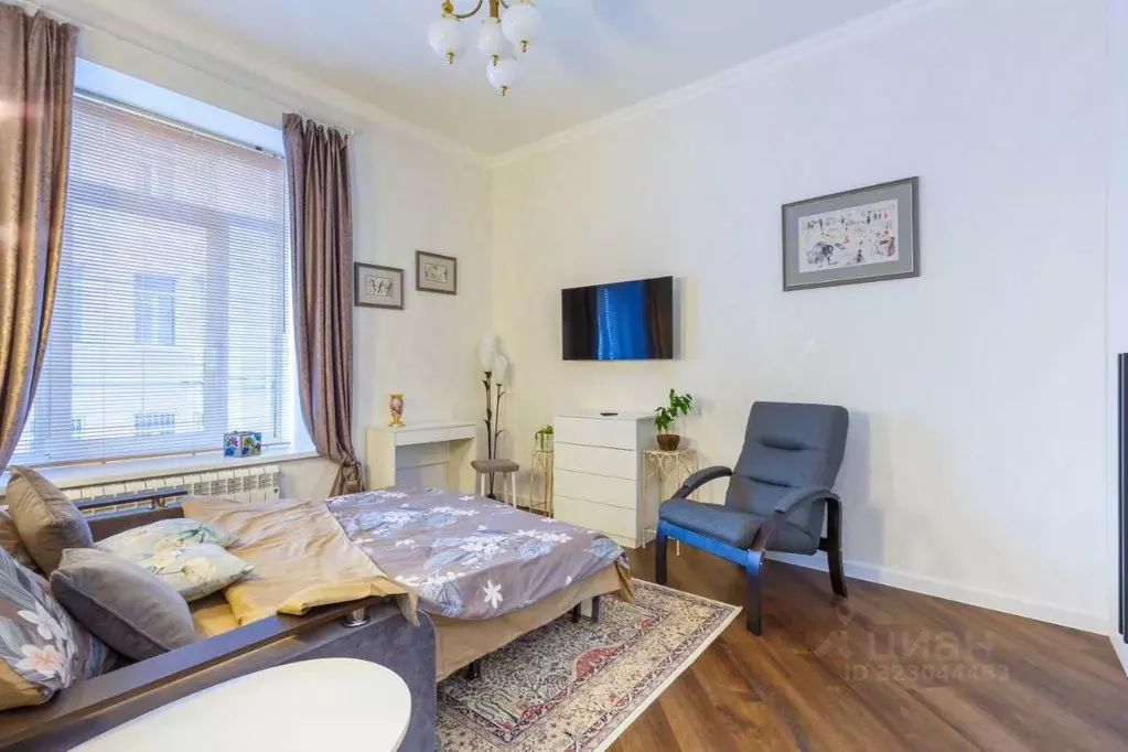 1-к кв. Москва пер. Лялин, 11-13/1С1 (35.0 м) - Фото 2