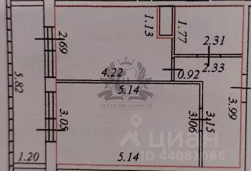 1-к кв. Ленинградская область, Всеволожск ул. Взлетная, 12к7 (37.1 м) - Фото 1
