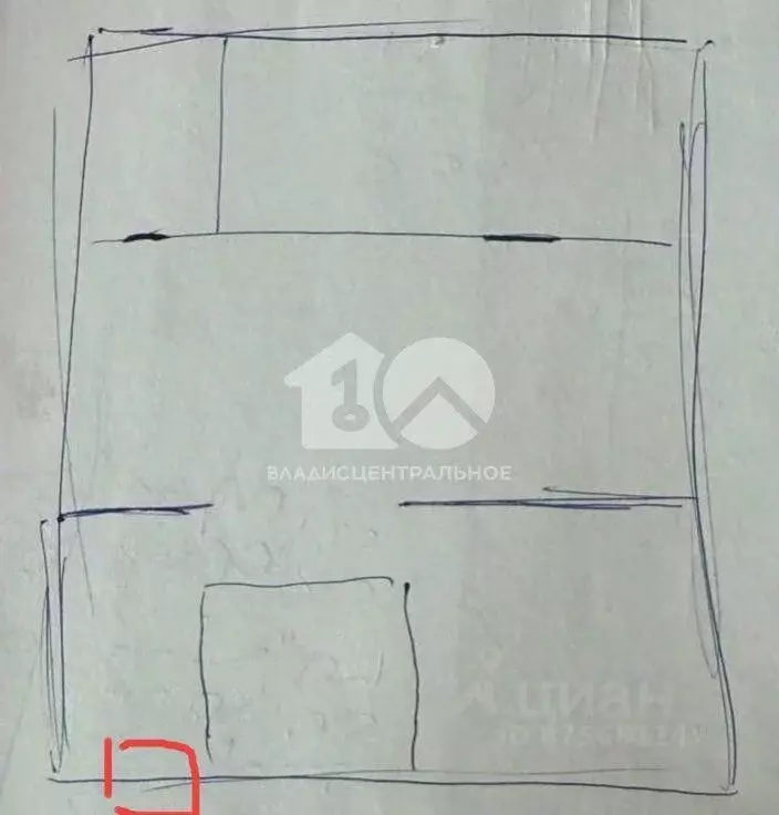 2-к кв. Новосибирская область, Новосибирск Театральная ул., 4/1 (43.3 ... - Фото 2