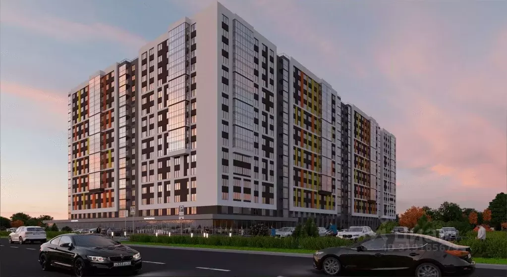 1-к кв. Рязанская область, Рязань Медицинская ул., 3 (39.6 м) - Фото 1