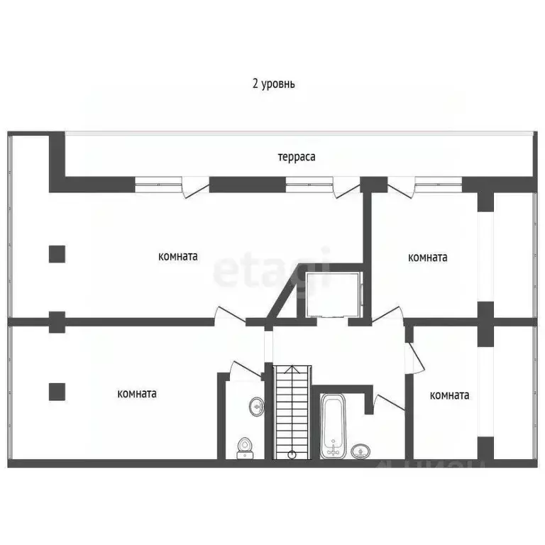 4-к кв. Крым, Ялта муниципальный округ, пос. Даниловка ул. Красная, 4 ... - Фото 2