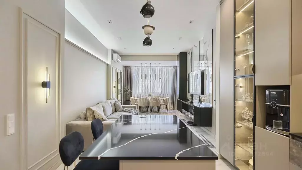 3-к кв. Москва Авиационная ул., 77к2 (87.0 м) - Фото 1