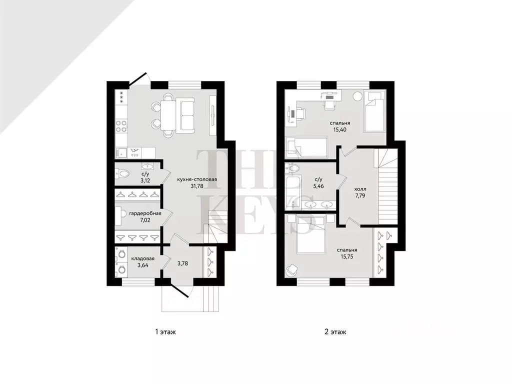 Таунхаус в Санкт-Петербург пос. Стрельна, Красносельское ш., 101к9 (92 ... - Фото 1