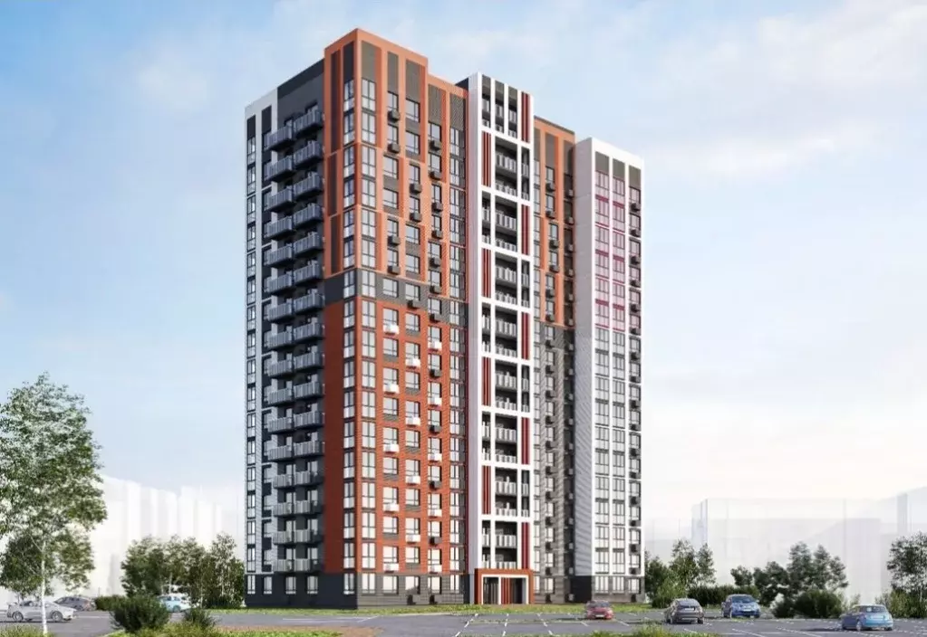 1-к кв. Брянская область, Брянск Новый Город жилой комплекс (34.63 м) - Фото 2