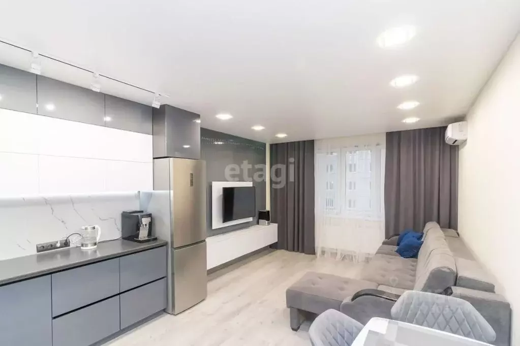 2-к кв. Тюменская область, Тюмень Ставропольская ул., 97к4 (74.0 м) - Фото 2