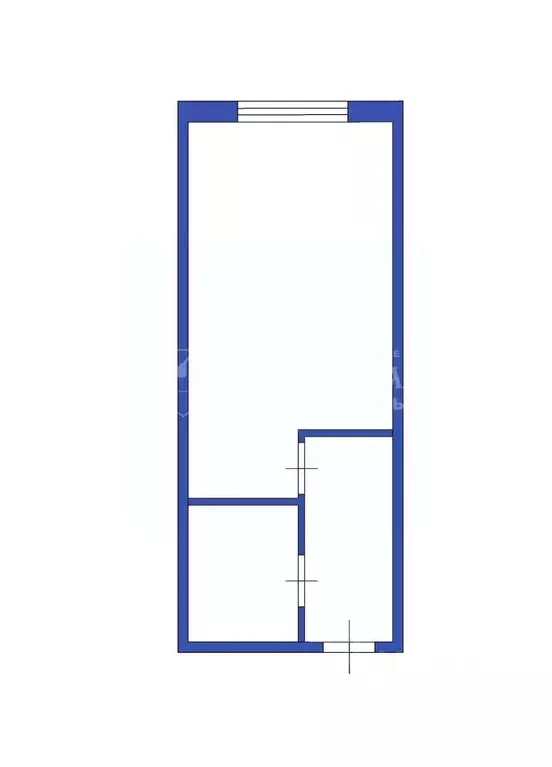 1-к кв. Кемеровская область, Кемерово Октябрьский просп., 40 (23.0 м) - Фото 2