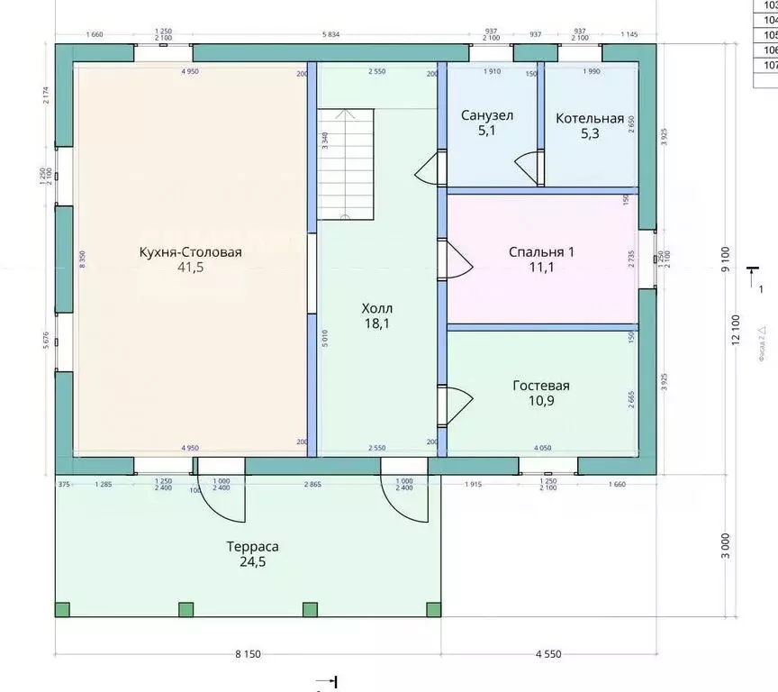 Дом в деревня Мелихово, территория объединения Мелихово, 35 (297 м) - Фото 1