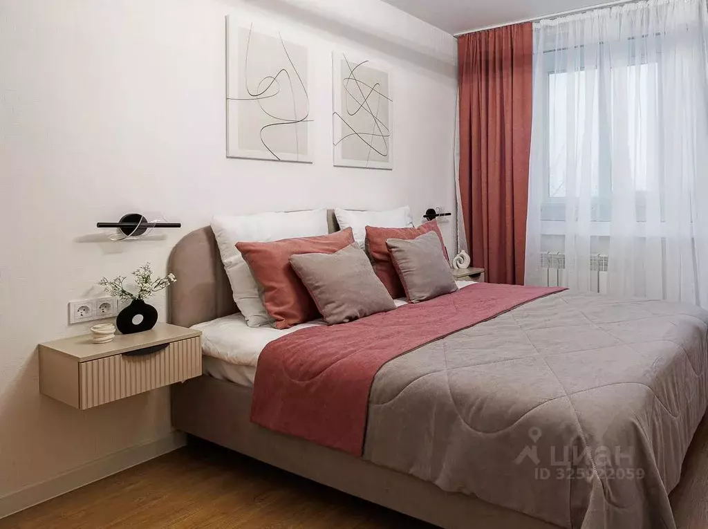 3-к кв. Санкт-Петербург ул. Черкасова, 8К4 (58.2 м) - Фото 1