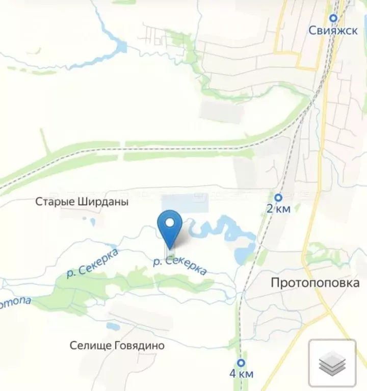 Участок в Татарстан, Зеленодольский район, Нижние Вязовые ... - Фото 2