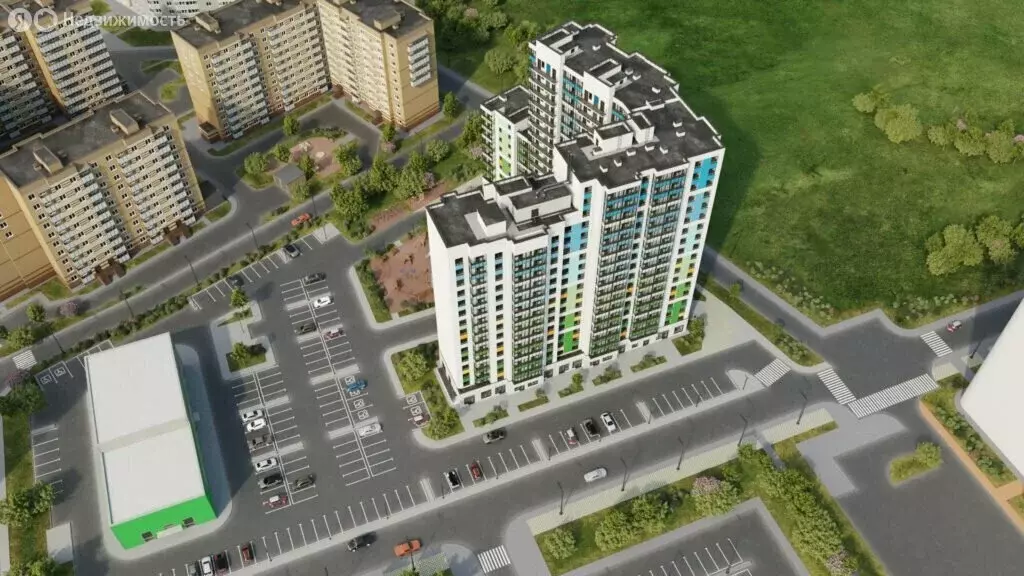 Квартира-студия: Бугры, Петровский бульвар, 28 (22.86 м) - Фото 2