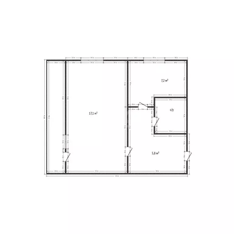 1-комнатная квартира: Махачкала, улица Нахимова, 8 (40.82 м) - Фото 1