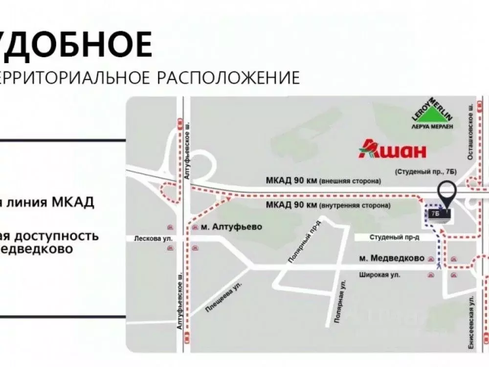 Торговая площадь в Москва Студеный проезд, 7Б (270 м) - Фото 2