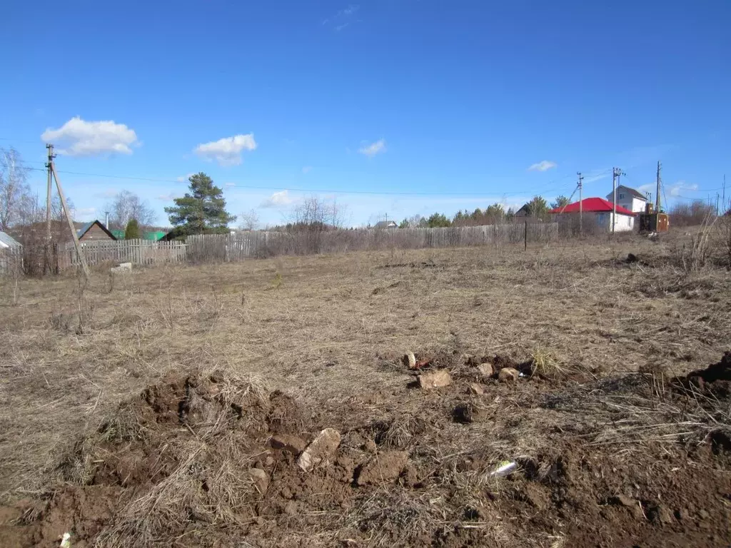 Участок в Пермский край, Краснокамский муниципальный округ, д. Хухрята ... - Фото 1