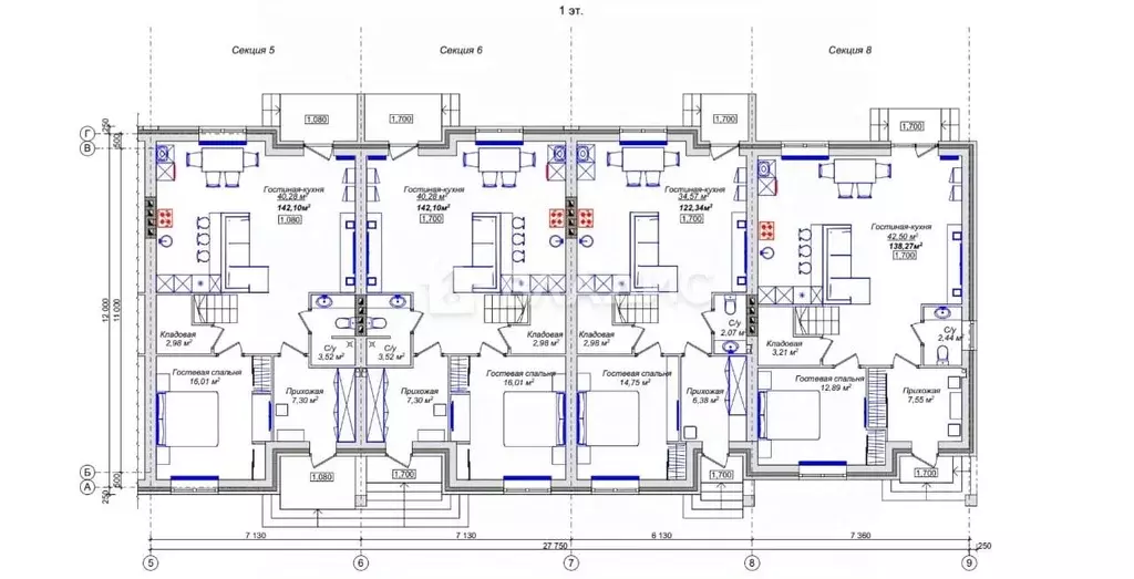 Таунхаус в Волгоградская область, Волгоград Совнаркомовская ул., 19 ... - Фото 2