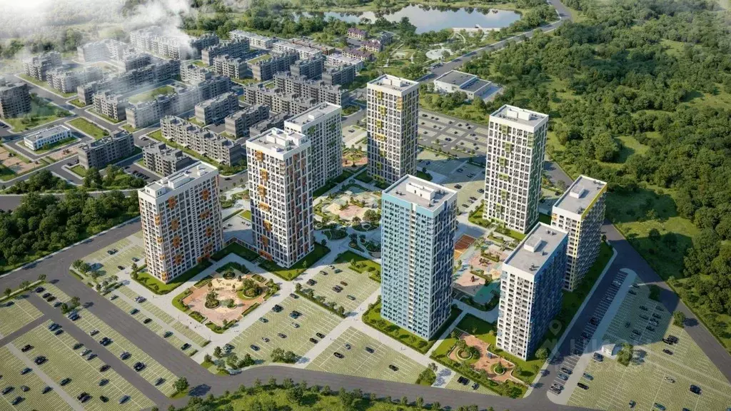 1-к кв. Тульская область, Тула Выше жилой комплекс (37.32 м) - Фото 1