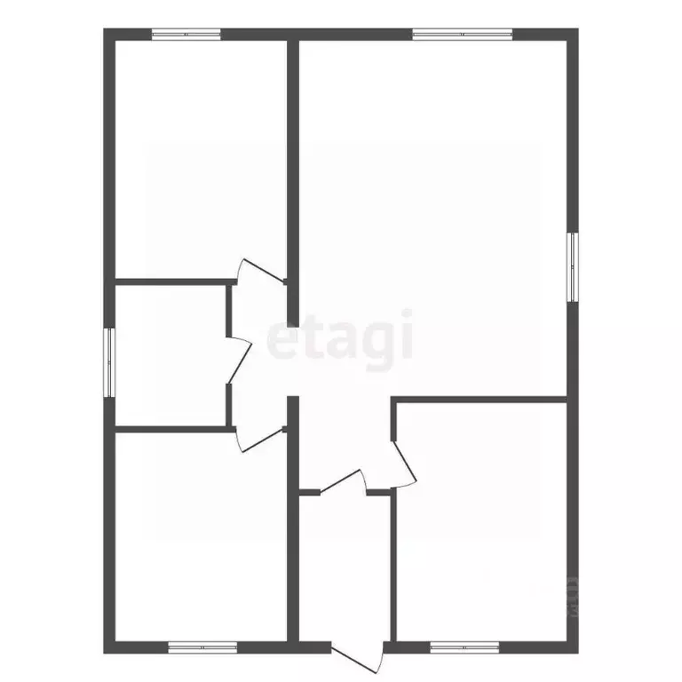 Дом в Воронежская область, Новоусманский район, Отрадненское с/пос, с. ... - Фото 2