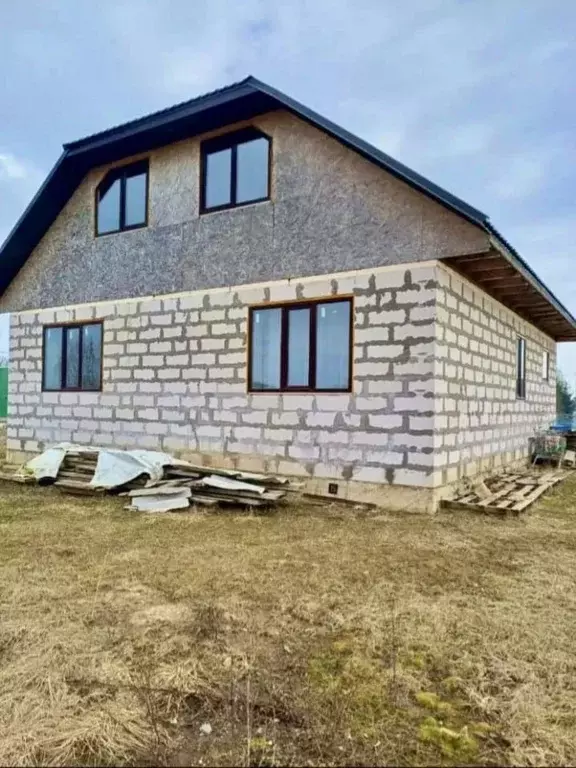 Дом в Ленинградская область, Волосовское городское поселение, д. ... - Фото 1