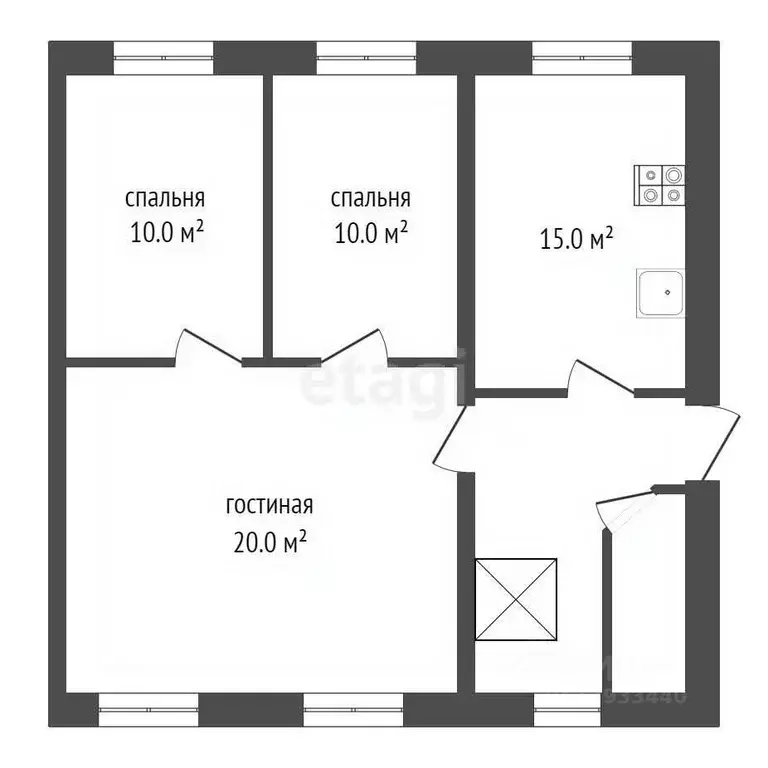 Дом в Тюменская область, Ярковский муниципальный округ, с. Плеханово ... - Фото 2