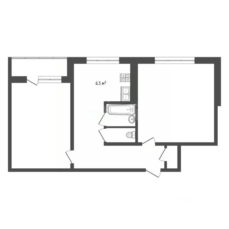 2-к кв. Мордовия, Саранск ул. Фридриха Энгельса, 20 (49.0 м) - Фото 2
