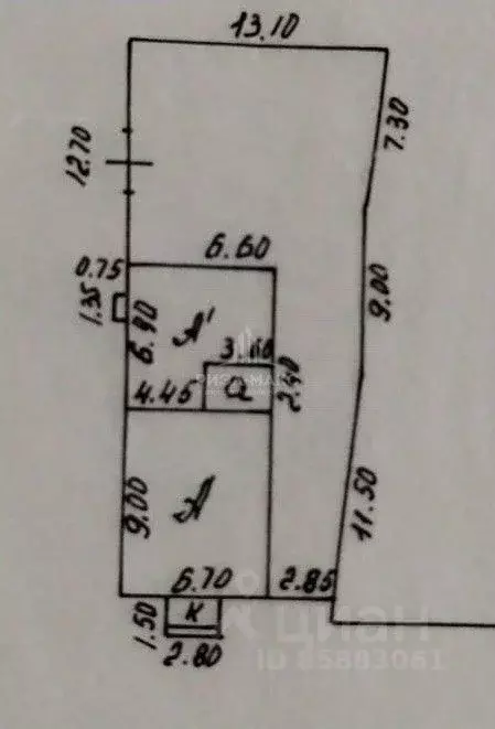 Торговая площадь в Брянская область, Брянск Белые Берега пгт, пер. ... - Фото 2