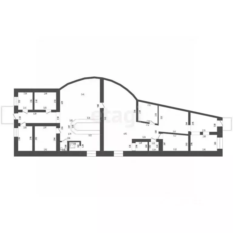 Помещение свободного назначения в Тамбовская область, Котовск ... - Фото 2