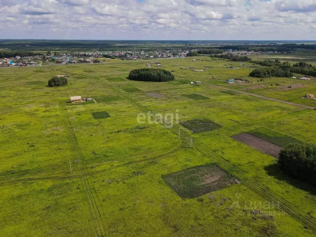 Участок в Тюменская область, Тюменский район, д. Большие Акияры  (8.4 ... - Фото 0