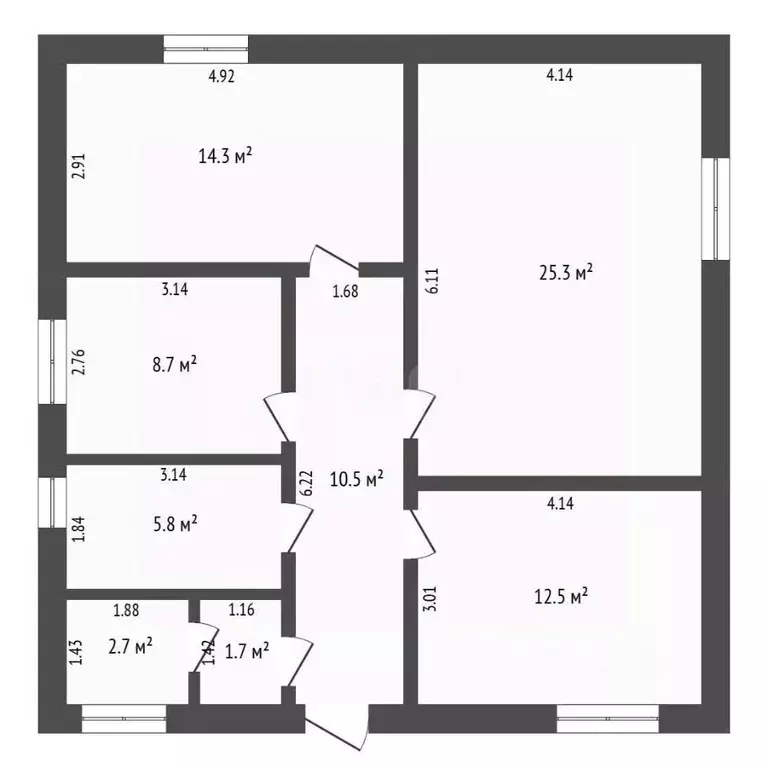 Дом в Тюменская область, Тюмень  (90 м) - Фото 2