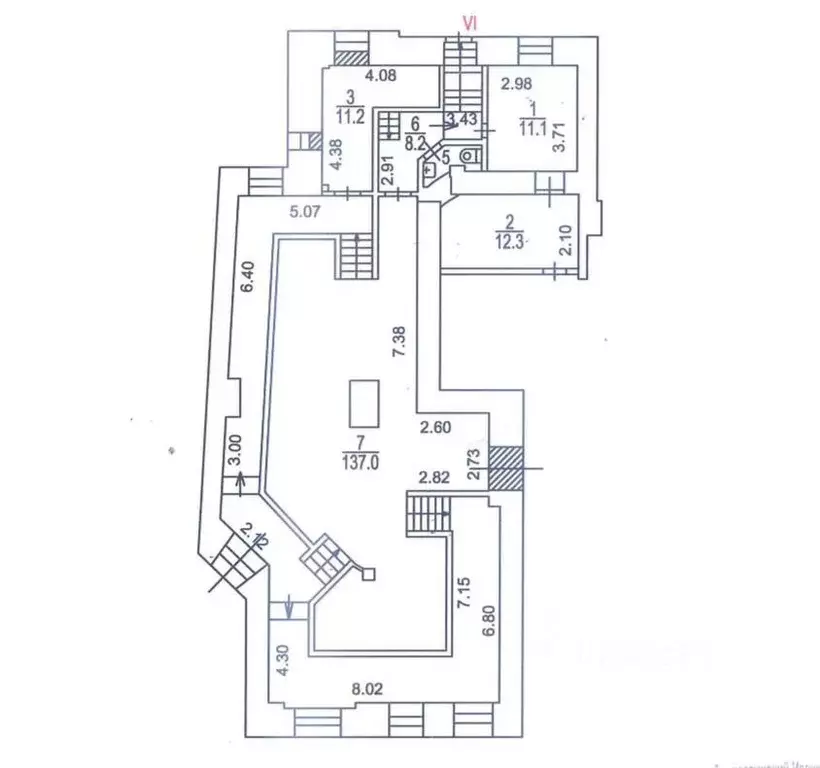Помещение свободного назначения в Москва Тверской бул., 9 (218 м) - Фото 1