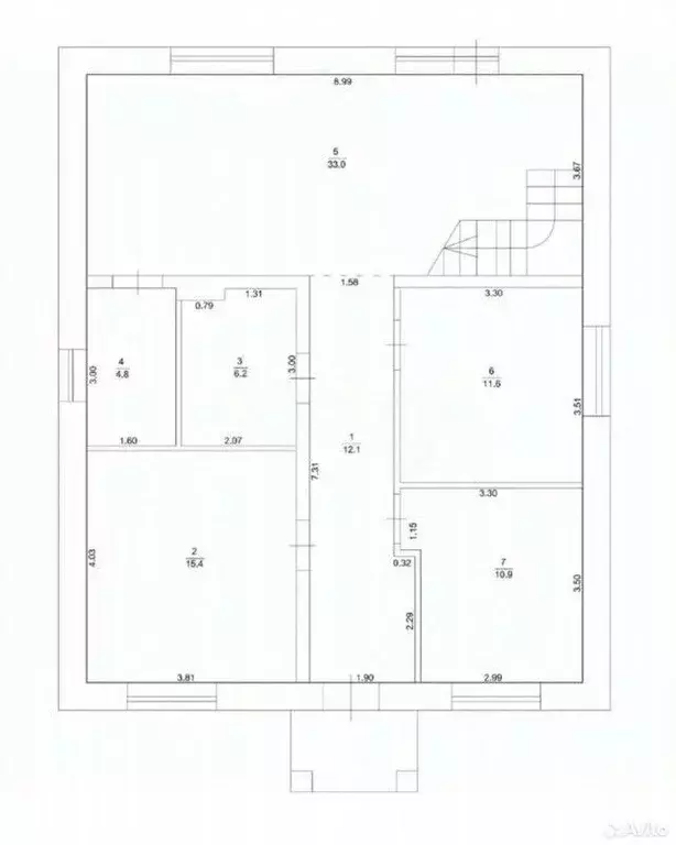 Дом в Башкортостан, Уфимский район, Жуковский сельсовет, д. Мармылево ... - Фото 2
