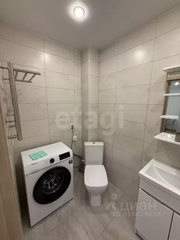 Студия Тюменская область, Тюмень ул. Первооткрывателей, 2 (28.0 м) - Фото 2