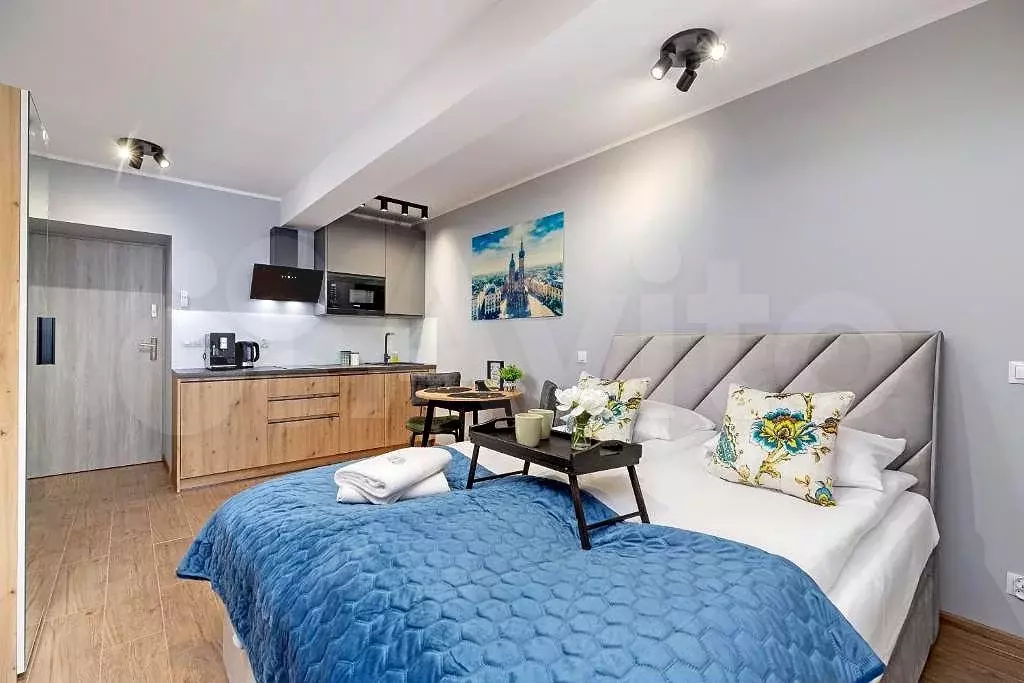 Квартира-студия, 18,5 м, 1/9 эт. - Фото 1