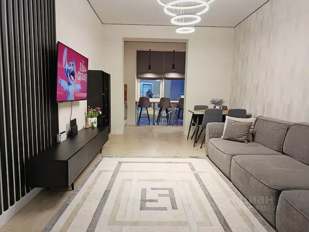 2-к кв. Чеченская республика, Грозный ул. В.А. Кан-Калика, 53 (75.0 м) - Фото 2