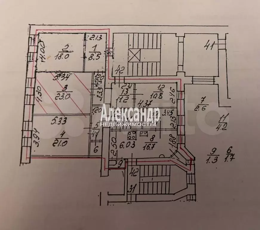 4-к. квартира, 130,5 м, 2/6 эт. - Фото 0