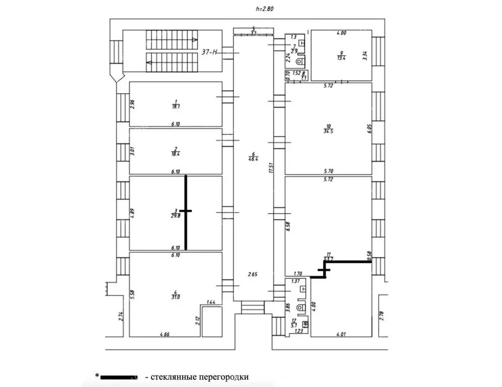 Офис в Санкт-Петербург Невский просп., 104 (256 м) - Фото 2