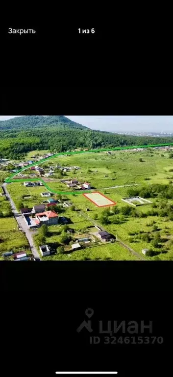 Участок в Северная Осетия, Владикавказ пл. Свободы (5.0 сот.) - Фото 1